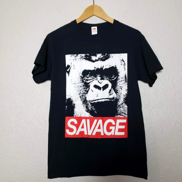 Fruit of the Loom Other - Savage Graphic Tee - S